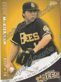 2012 Salt Lake Bees SGA Eddie McKiernan