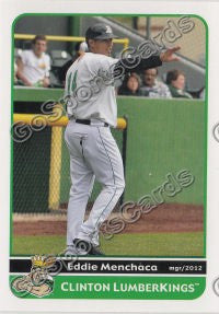 2012 Clinton LumberKings Eddie Menchaca