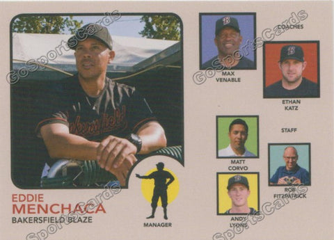 2016 Bakersfield Blaze Eddie Menchaca Max Venable Ethan Katz