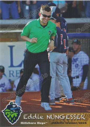 2016 Hillsboro Hops Eddie Nungesser