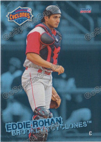 2013 Brooklyn Cyclones Eddie Rohan