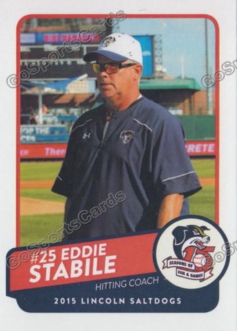 2015 Lincoln Saltdogs Eddie Stabile