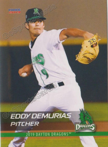 2019 Dayton Dragons Eddy Demurias