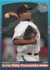 2008 Everett AquaSox Eddy Fernandez