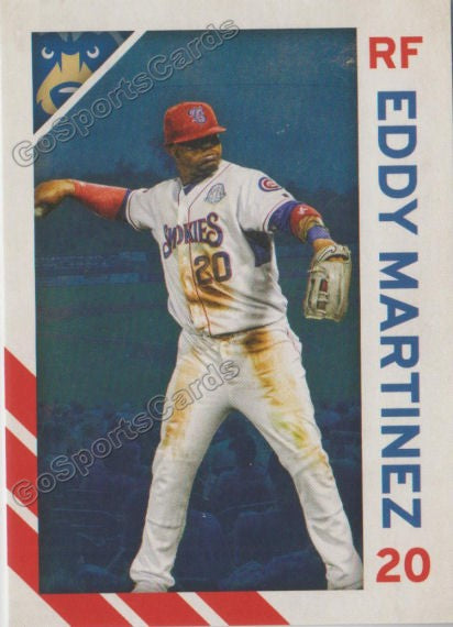 2019 Tennessee Smokies Eddy Martinez