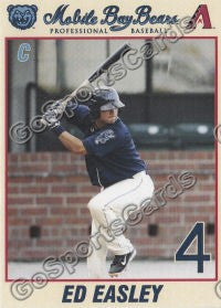 2011 Mobile BayBears Ed Easley