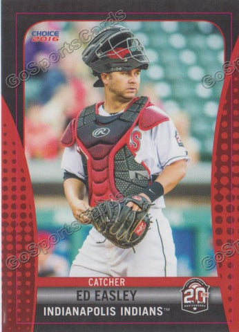 2016 Indianapolis Indians Ed Easley