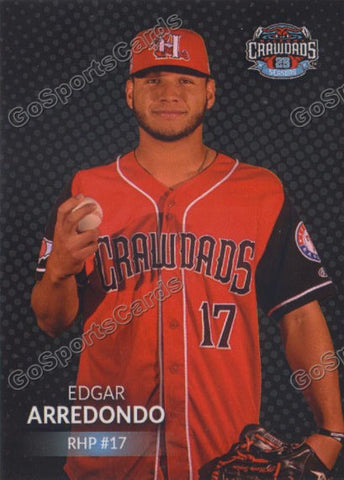 2017 Hickory Crawdads Edgar Arredondo