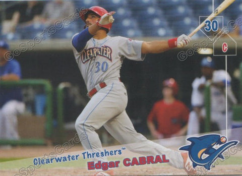 2019 Clearwater Threshers Edgar Cabral