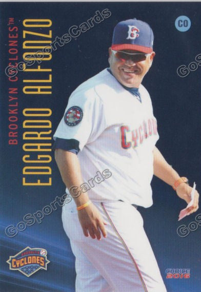2016 Brooklyn Cyclones Edgardo Alfonzo