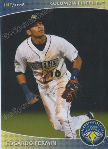 2018 Columbia Fireflies Edgardo Fermin