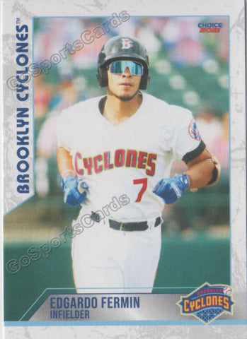 2021 Brookyln Cyclones Edgardo Fermin