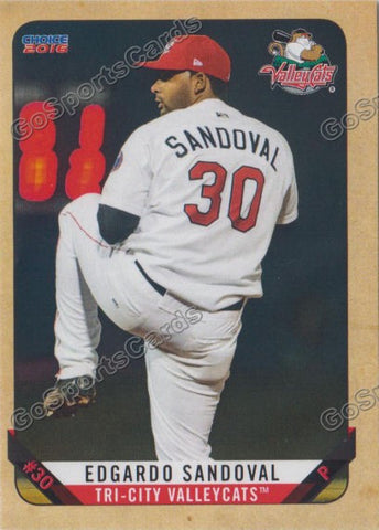 2016 Tri City ValleyCats Edgardo Sandoval