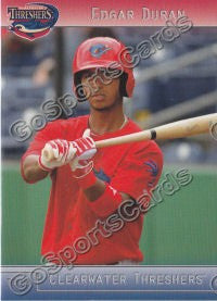 2012 Clearwater Threshers Edgar Duran