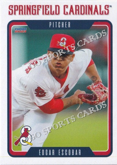 2023 Springfield Cardinals Edgar Escobar – Go Sports Cards