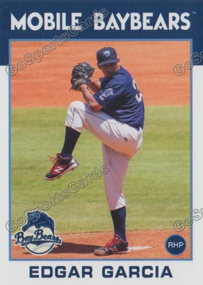 2016 Mobile BayBears Edgar Garcia
