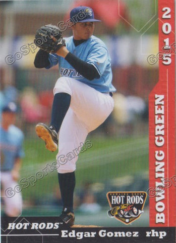 2015 Bowling Green Hot Rods Edgar Gomez