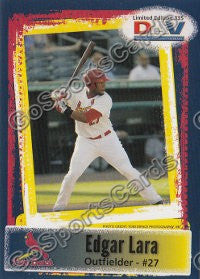 2011 Palm Beach Cardinals DAV Edgar Lara