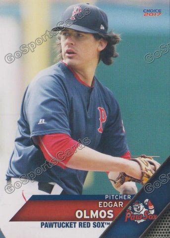 2017 Pawtucket Red Sox Edgar Olmos