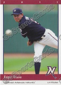 2011 Northwest Arkansas Naturals Edgar Osuna
