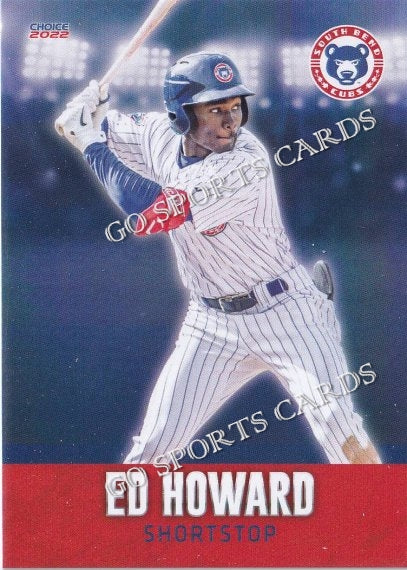 2022 South Bend Cubs Ed Howard