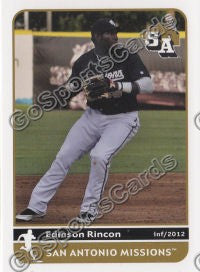 2012 San Antonio Missions Edinson Rincon