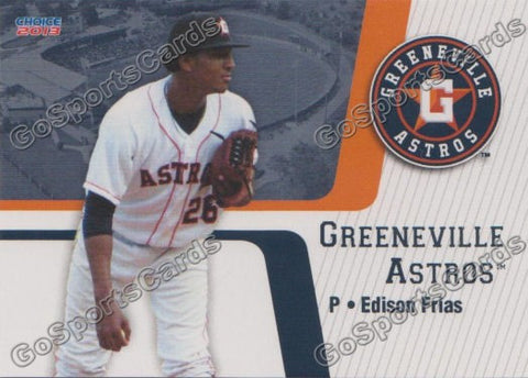 2013 Greeneville Astros Edison Frias
