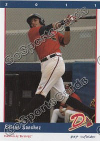 2011 Danville Braves Edison Sanchez