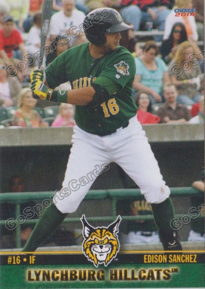 2014 Lynchburg HillCats Edison Sanchez