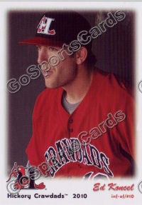 2010 Hickory Crawdads Ed Koncel