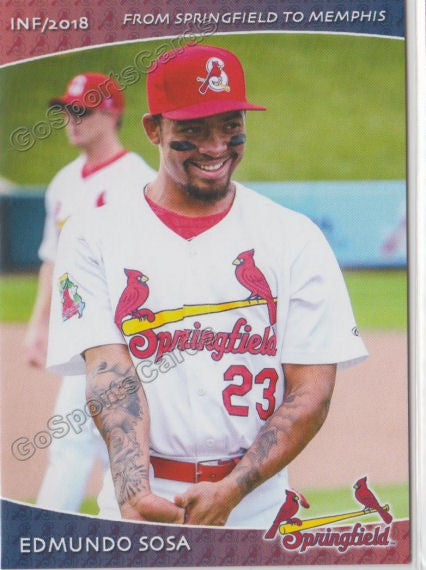 2018 Springfield Cardinals SGA Edmundo Sosa