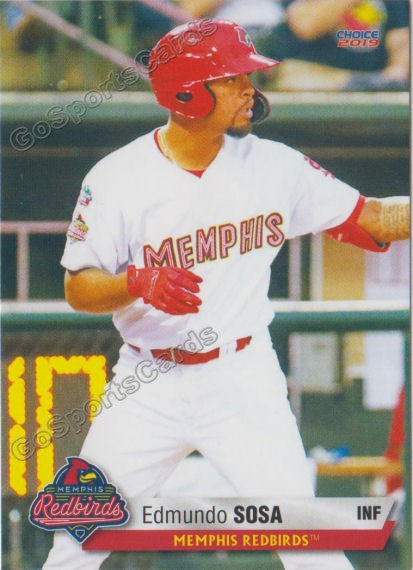 2019 Memphis Redbirds Edmundo Sosa