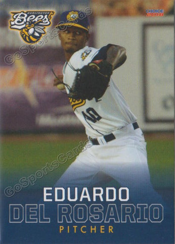 2018 Burlington Bees Eduardo Del Rosario