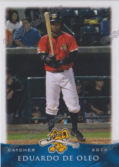 2014 Charleston Riverdogs Eduardo De Oleo