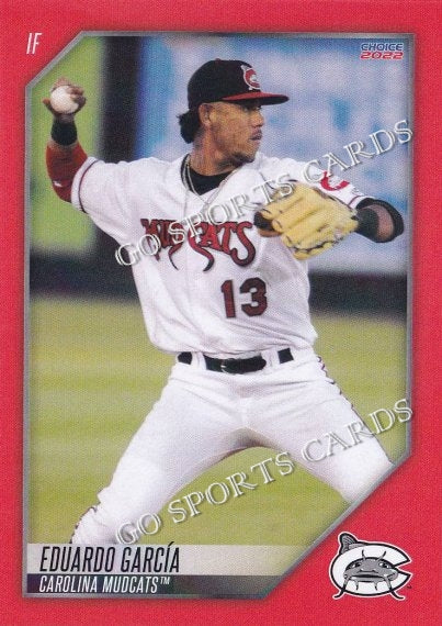 2022 Carolina Mudcats Eduardo Garcia