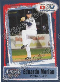 2011 Southern Maryland Blue Crabs DAV Eduardo Morlan