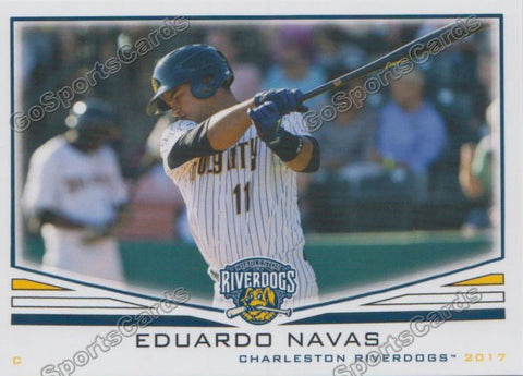 2017 Charleston RiverDogs Eduardo Navas