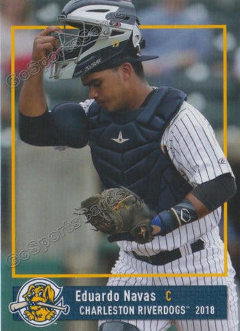 2018 Charleston RiverDogs Eduardo Navas