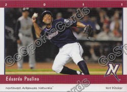 2011 Northwest Arkansas Naturals Eduardo Paulino