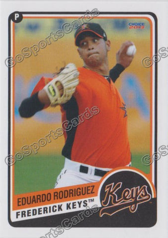 2013 Frederick Keys Eduardo Rodriguez