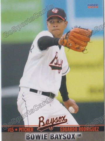 2014 Bowie Baysox Eduardo Rodriguez