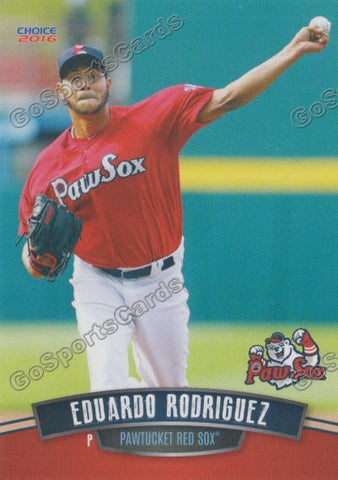 2016 Pawtucket Red Sox Eduardo Rodriguez