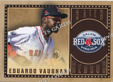 2022 Salem Red Sox Eduardo Vaughan
