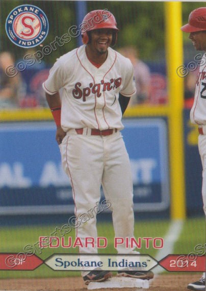 2014 Spokane Indians Eduard Pinto