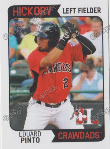 2015 Hickory Crawdads Eduard Pinto