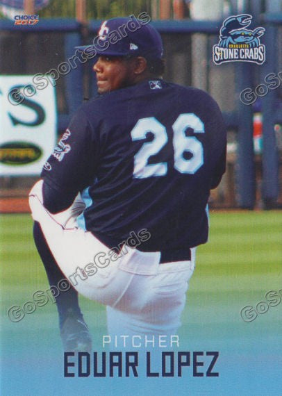 2017 Charlotte Stone Crabs Eduar Lopez