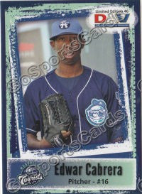2011 Asheville Tourists DAV Edwar Cabrera