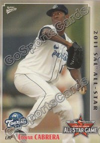 2011 South Atlantic League Southern All Star Edwar Cabrera