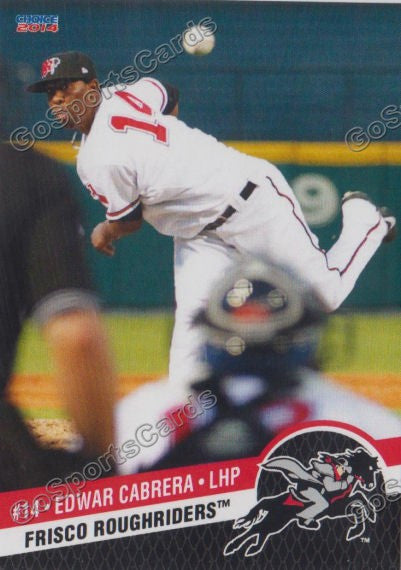 2014 Frisco Roughriders Edwar Cabrera