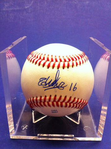 Edwar Cabrera Signed Baseball Auto